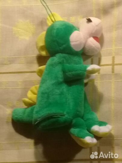 Дракоша зеленый под подарок