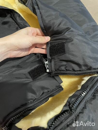 Конверт в коляску овчина