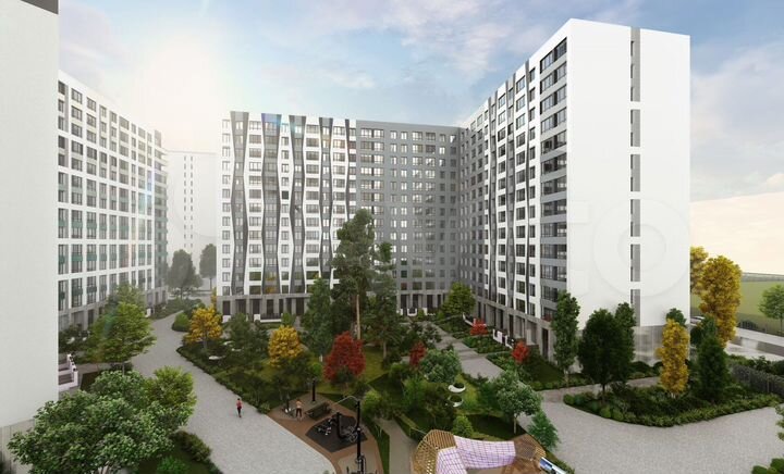 Квартира-студия, 35,1 м², 4/19 эт.