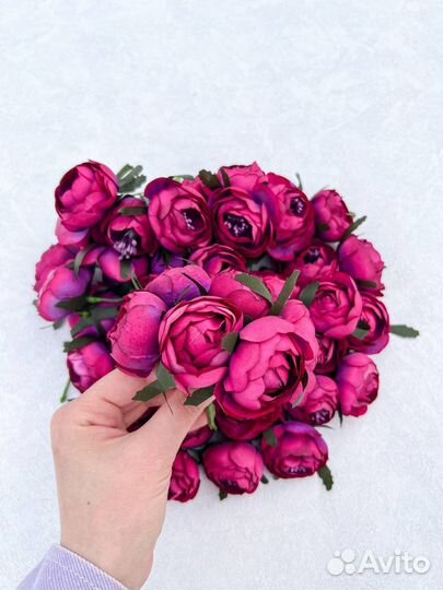 Искуственные цветы, ленты