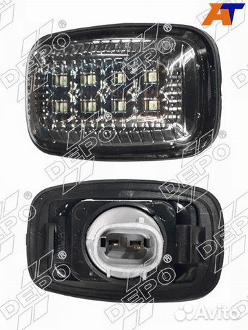 Поворот в крыло toyota land cruiser 100