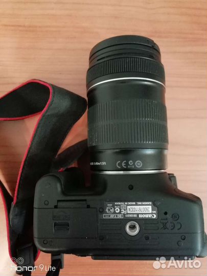 Зеркальный фотоаппарат canon 600d