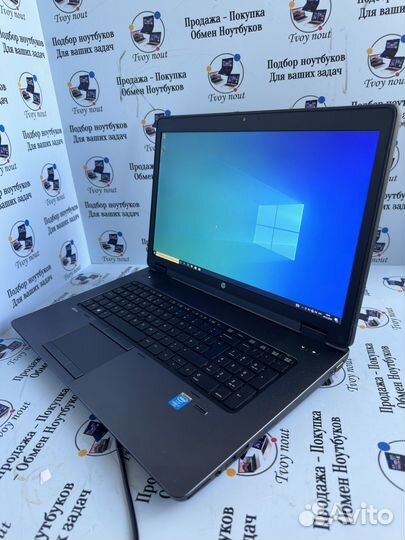 HP zbook 17 G2 FHD, core I7 3.8GHZ/16/quadro K3100