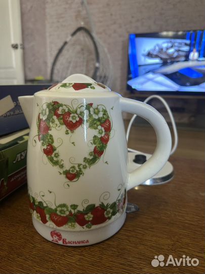 Чайник электрический керамический