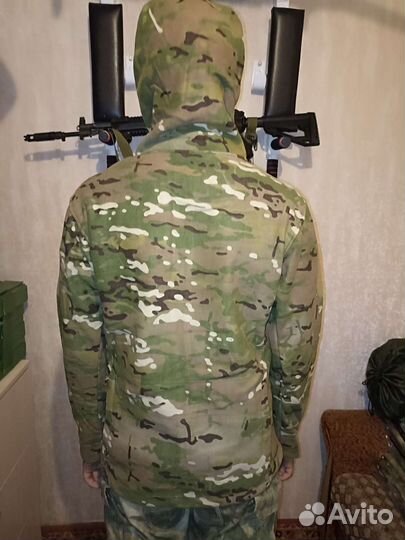 Тактическая кофта флисовая мох, олива, мультикам