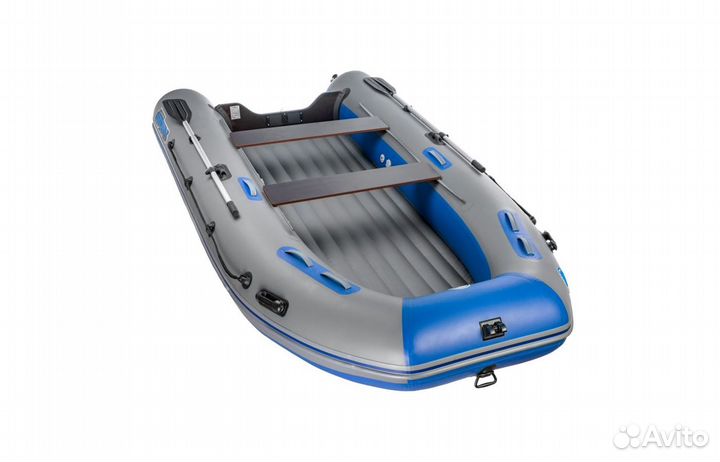 Лодка пвх Stormline Classic Air 360 серая-синяя
