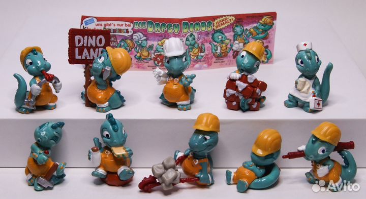 Коллекции Дино из Киндер сюрприза