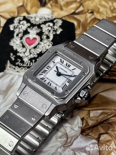 Cartier Santos Galbee Lady Quartz