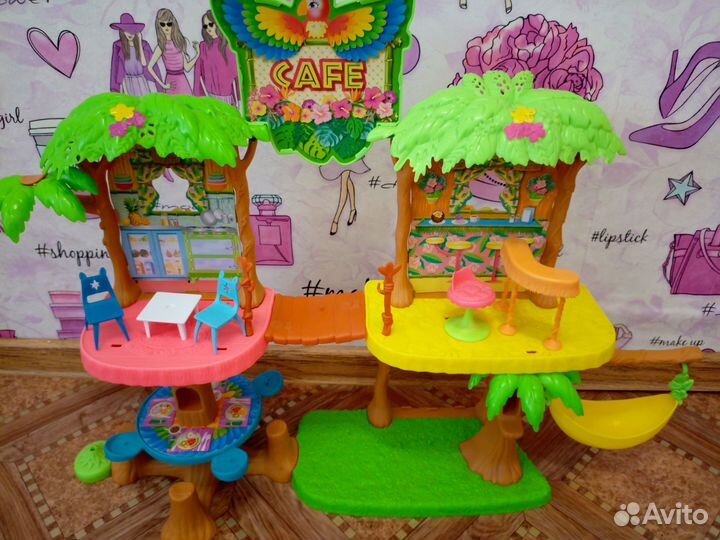 Enchantimals cafe (джунгли-кафе)