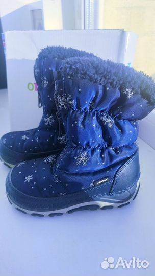 Сапожки зимние для девочки 21 -22