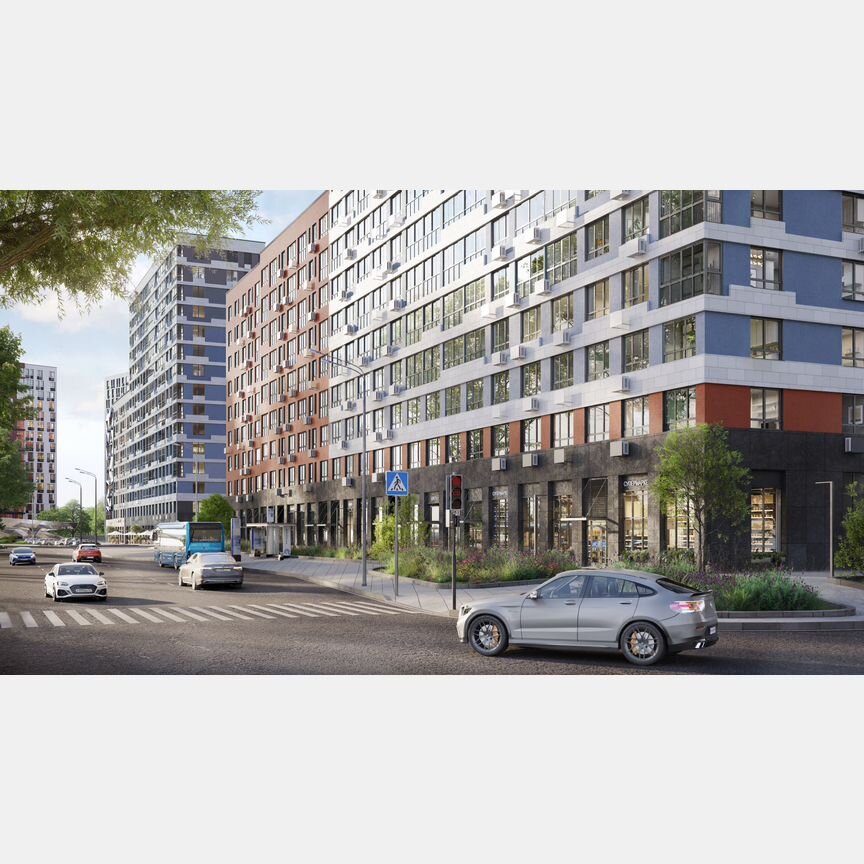 1-к. квартира, 33,6 м², 2/12 эт.