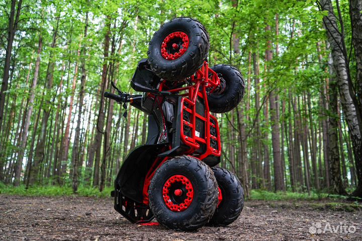 Электроквадроцикл white siberia sneg R 1500W NEW