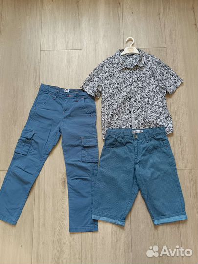 Вещи пакетом на мальчика рост 134-140