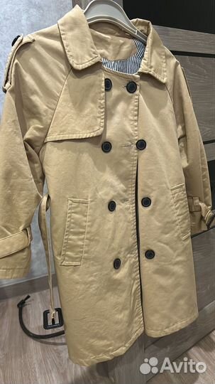 Плащ тренч детский