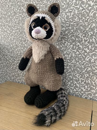 Большая мягкая игрушка Енот