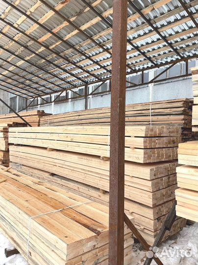 Доска обрезная 40х150х6000мм от производителя