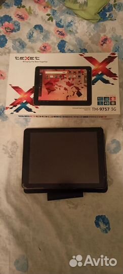 Не рабочий (Планшетный компьютер texet TM-9757 3G)