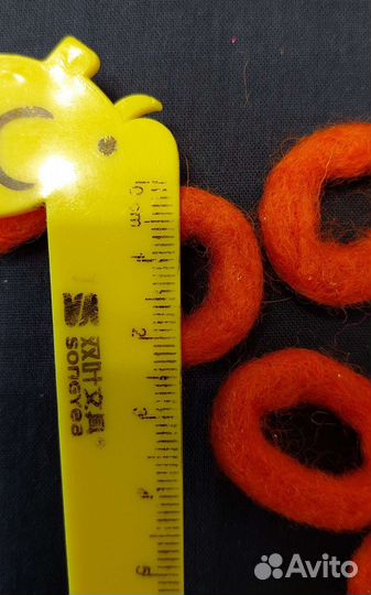 Кольца (валяные из шерсти)