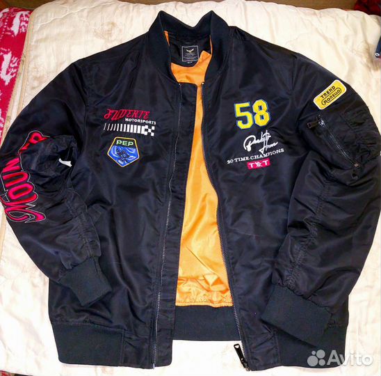 Мужская куртка бомбер