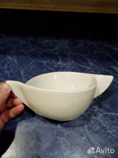 Пиалка и Салатник Фарфор, Посуда Хрусталь СССР,Б\у