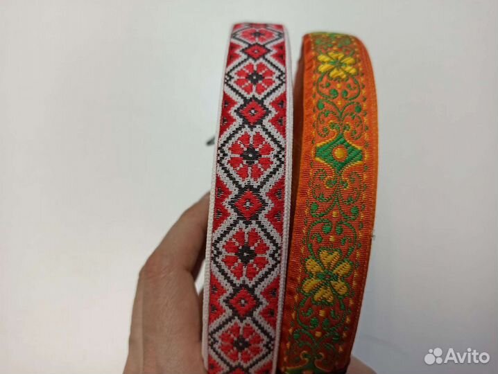 Ленты тесьма жаккардовые