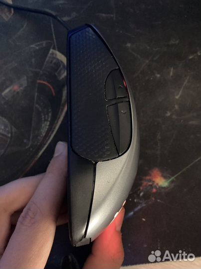 Игровая мышь steelseries rival 300 silver