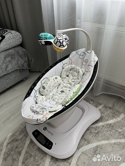 Детские электронные качели для новорожденных 4moms