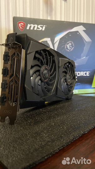 Видеокарта msi gtx 1660ti gaming x 6G