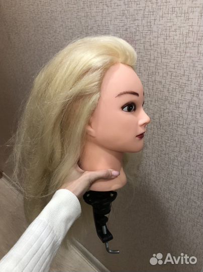 Голова манекен с волосами