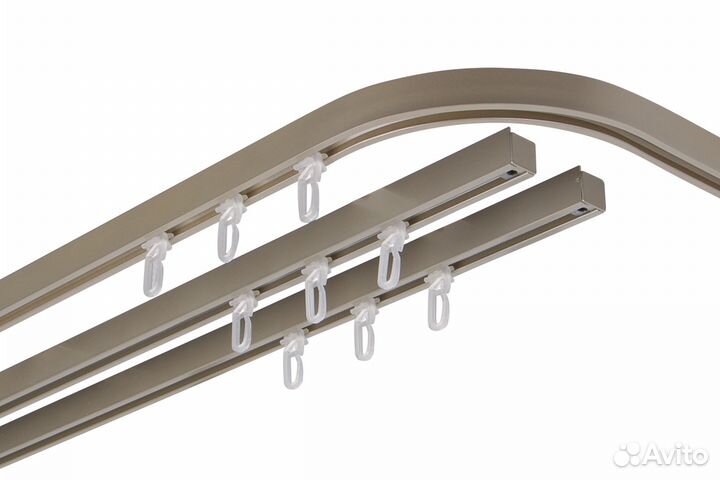 Установка карнизов для штор (гардин)