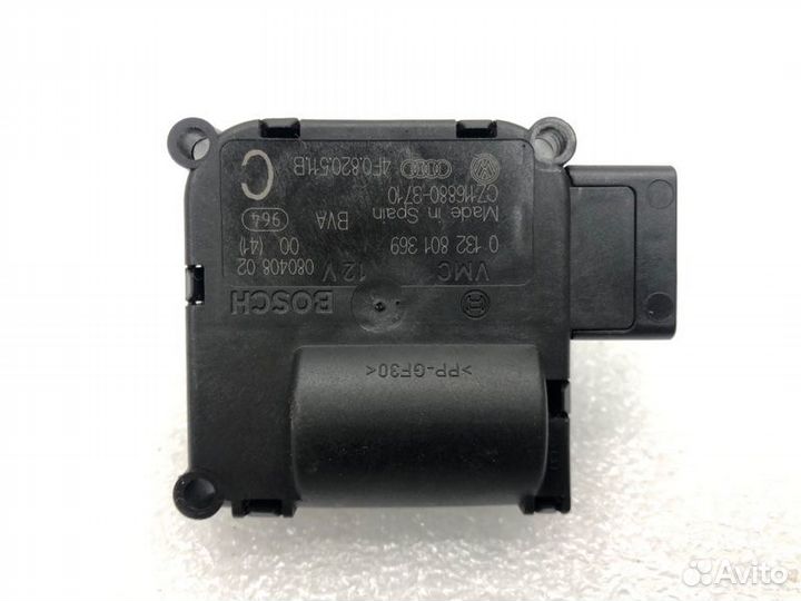 Сервопривод заслонок печки Audi A6 C6 BDW 2008