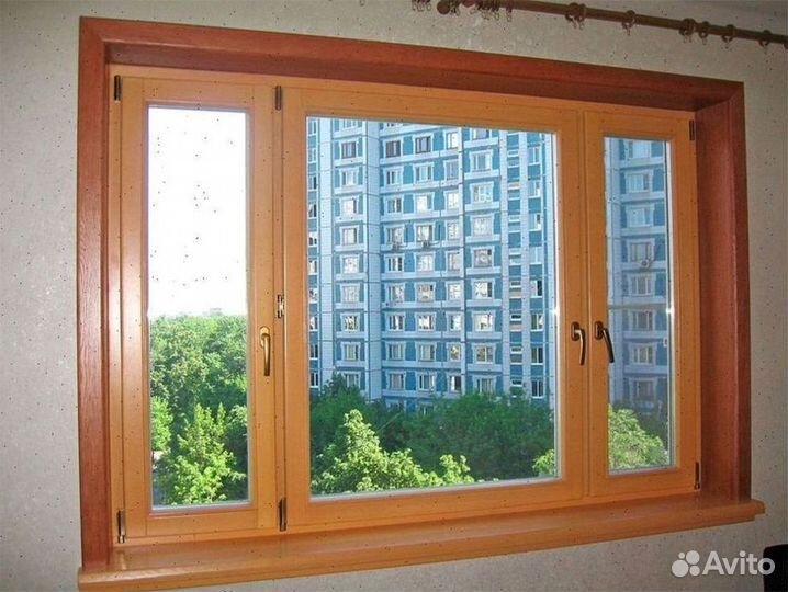Окно пластиковое и балконы