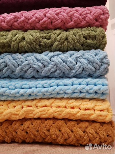 Плюшевый плед