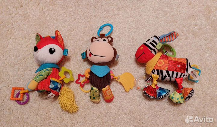 Развивающие игрушки Sozzy toys 0-24 мес