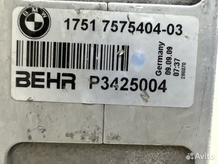 Интеркулер BMW 7 F01 4.4л