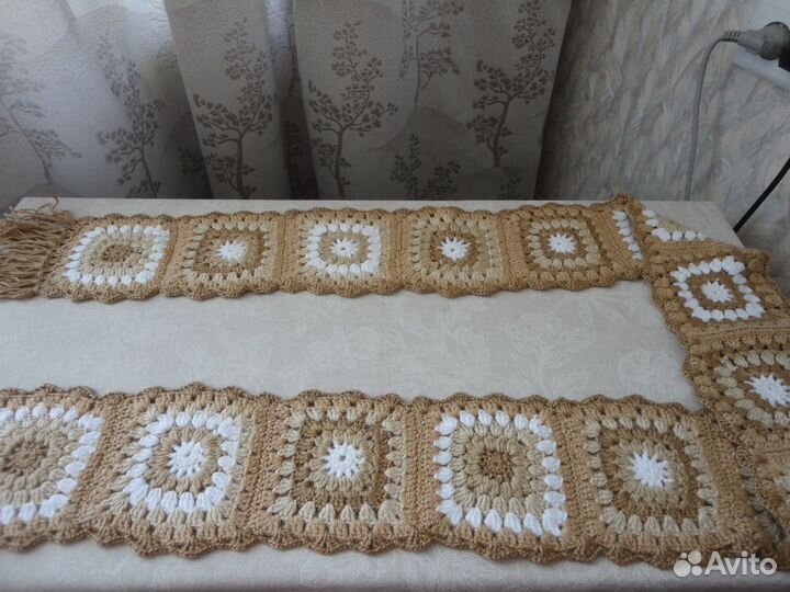 Осенние шарфы ручной вязки Handmade