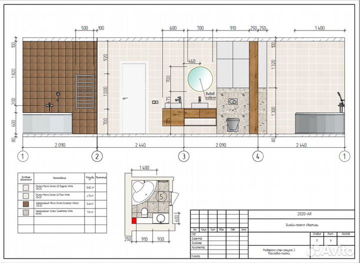 Обмерные работы, обмерный план, пакет чертежей