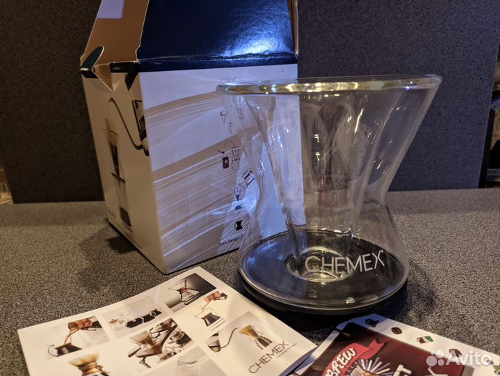 Воронка Chemex для кофе от V60 до V30