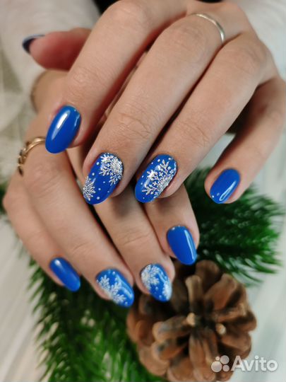 Маникюр, Гель-лак. Коррекция и окрашивание бровей