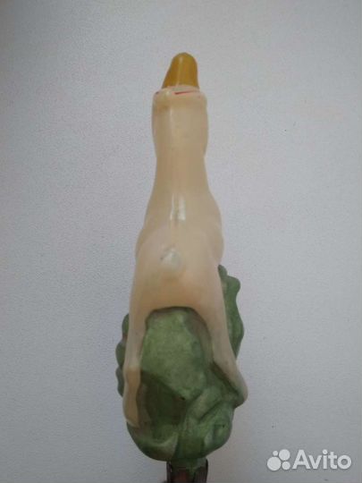 Ёлочная игрушка СССР козлик Серебряное копытце