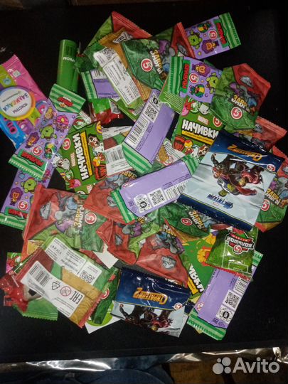 Куча игрушек из Пятерочки