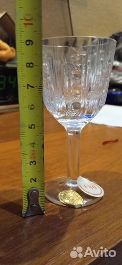 Хрустальная рюмка на ножке СССР
