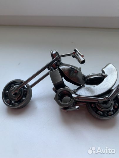 Модель мотоцикла металл
