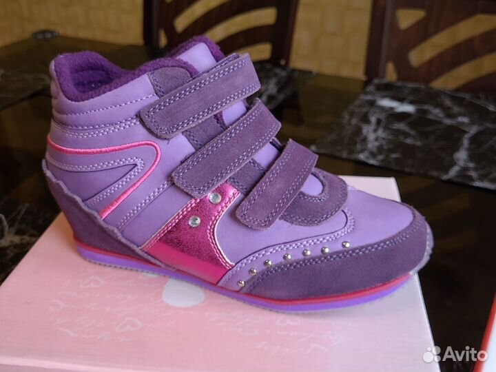 Ботинки для девочки подростковые