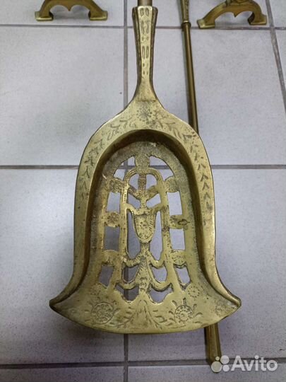 Набор для камина старинный