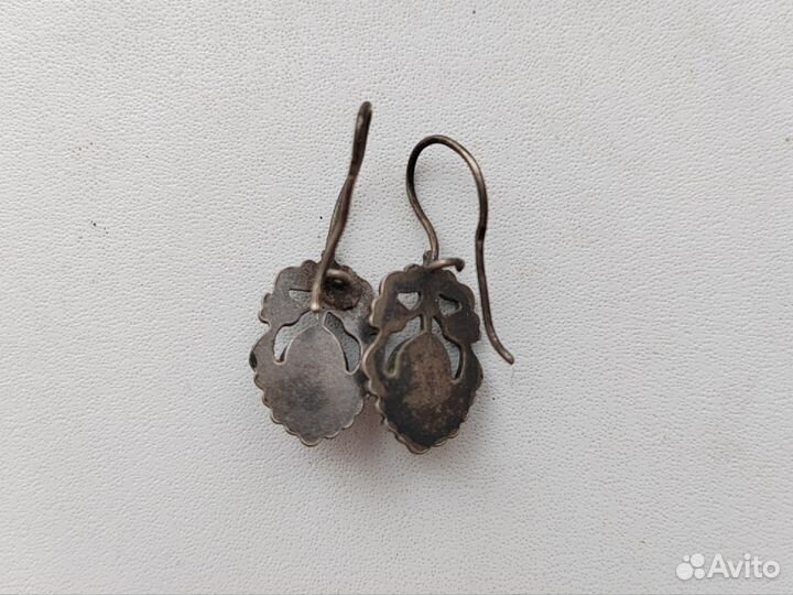 Серьги серебряные