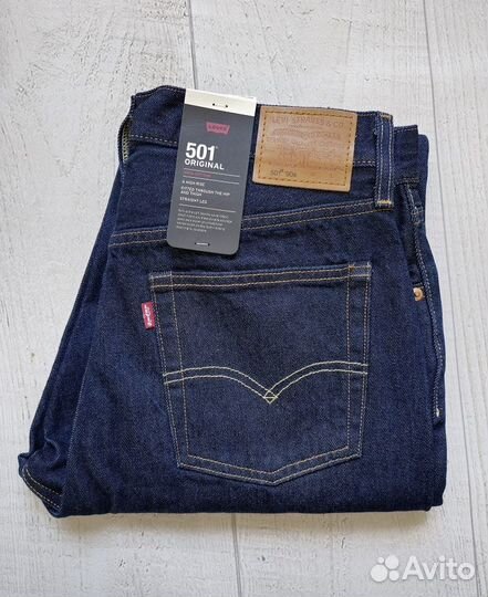 Женские Levis 501 Selvedge Premium оригинал