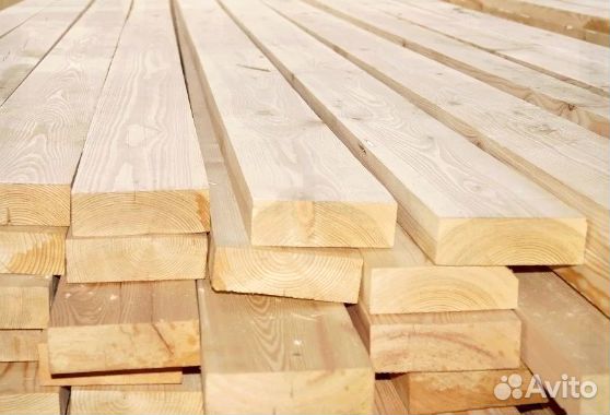 Доска обрезная строительная 25х150х6000