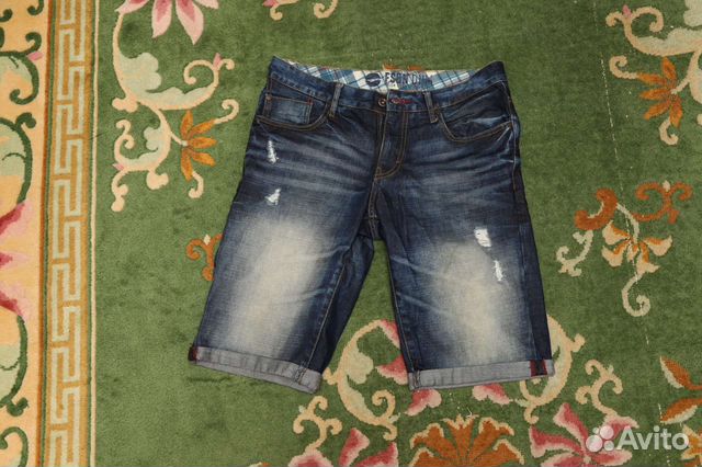 Шорты летние джинсовые