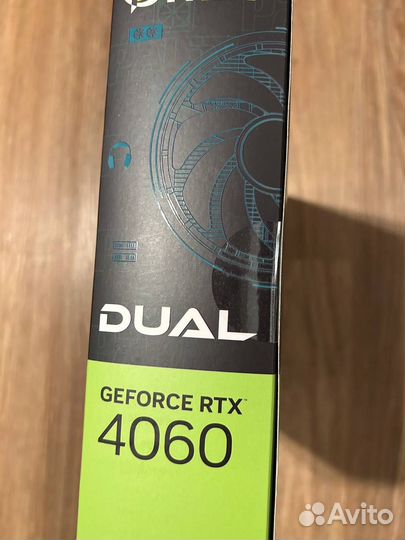 Видеокарта GeForce RTX 4060 dual 8GB